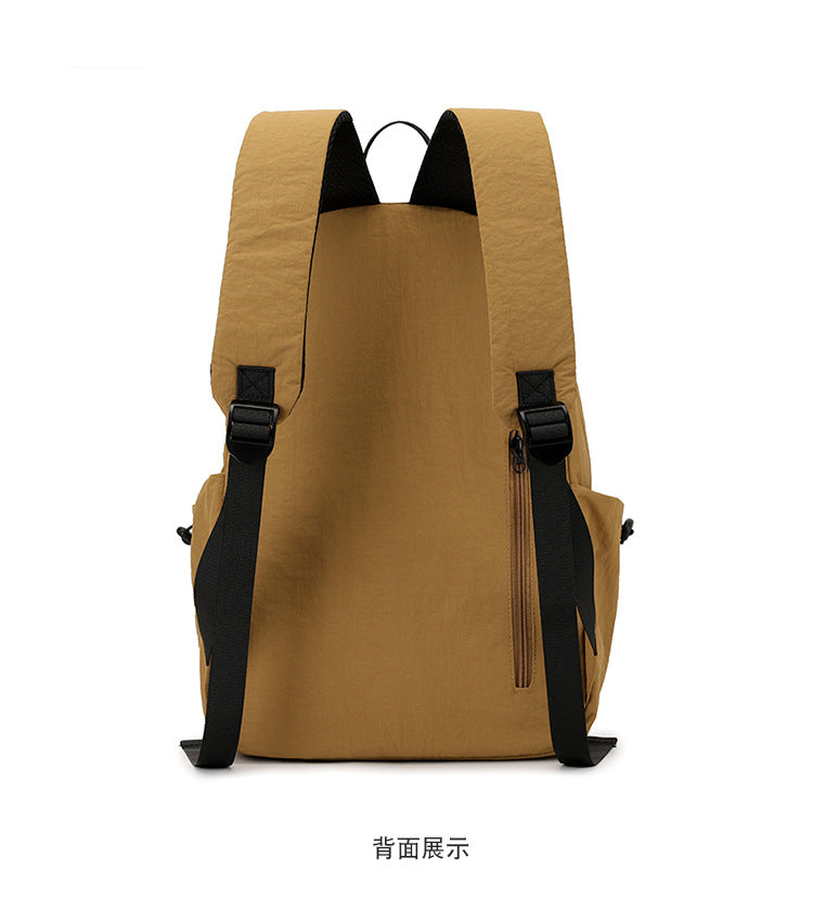 Mini nylon backpack lifestyle - perfect for school and travel