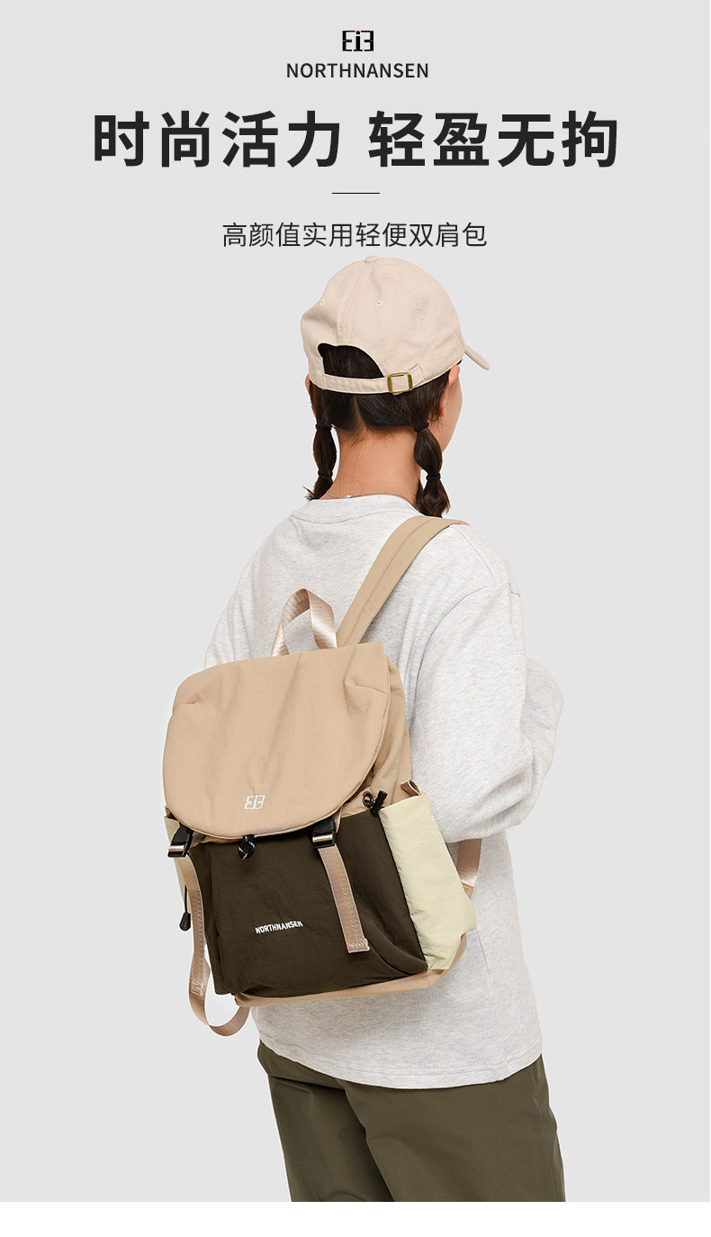 Women's travel backpack capacity - spacious interior layout