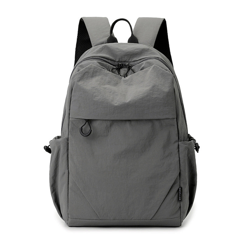 Mini nylon backpack dark gray small - casual daily backpack