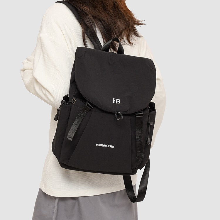 Women's travel backpack side view - spacious outdoor bag