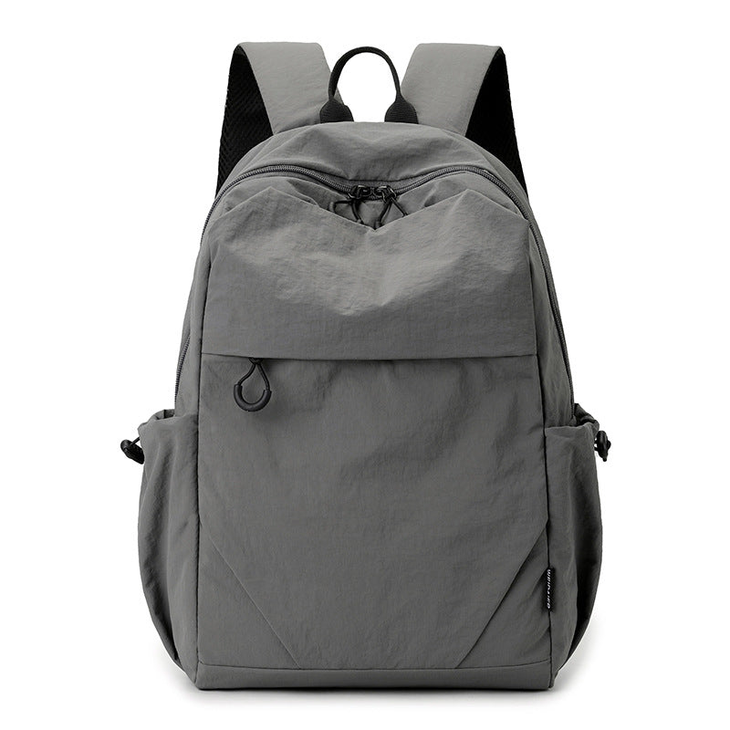 Mini nylon backpack dark gray large - versatile school bag